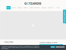Tablet Screenshot of gotzaridis.gr